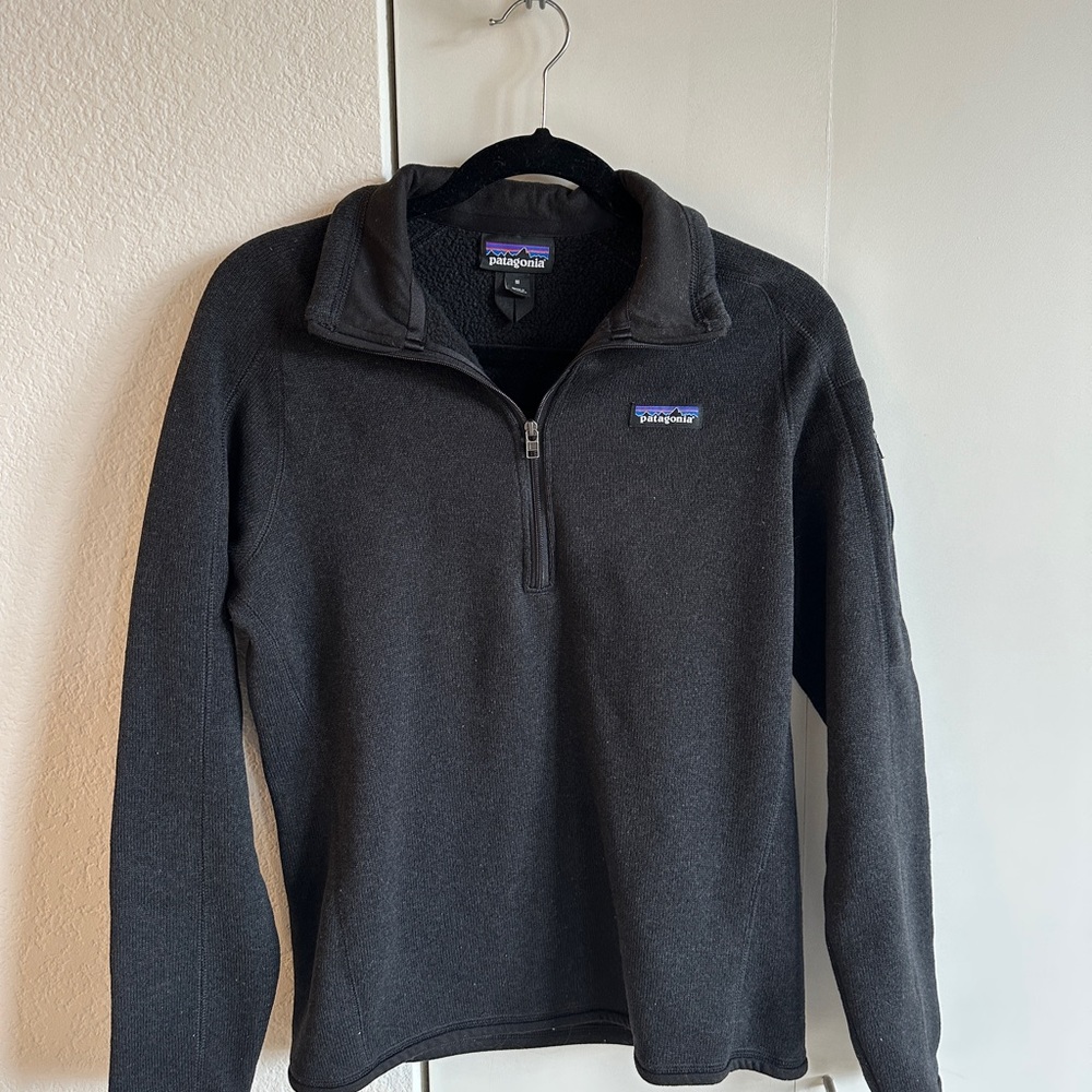 Patagonia Black Quarter Zip Fleece